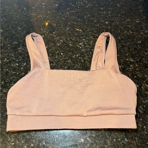 Paragon Fitwear Square neck Sports Bra (S) Blush color